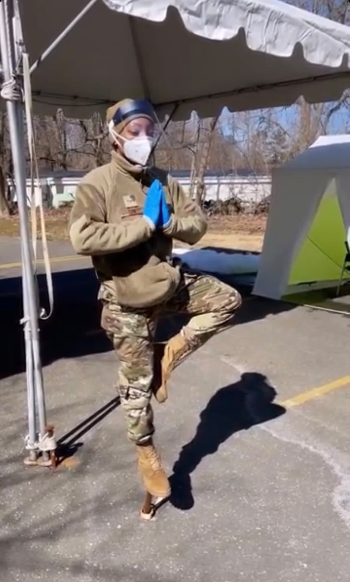 Service background and movement discipline